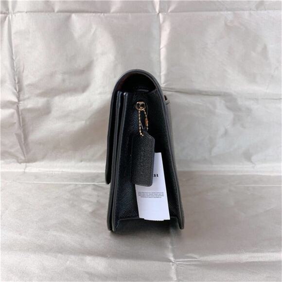 Coach C5632 Brynn Flap Crossbody In Black - Picture 2 of 6